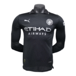 Manchester City Away Long Sleeve Football Shirt 2025-26 Player Version