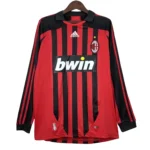 AC Milan Retro Jersey Home Long Sleeve 2007/08