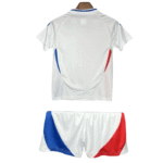 24-25 Olympique Lyonnais Home Kids Kit Jersey+Shorts