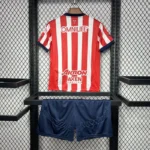 24-25 Chivas Home Soccer Kids kit Jersey+Shorts