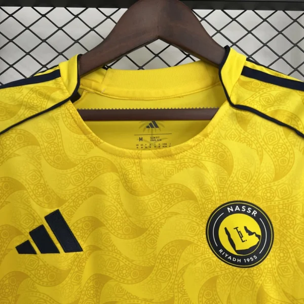 Al Nassr Home football jersey 2025-26 Fan Version