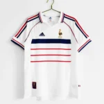 1998 France Retro Jersey Away World Cup