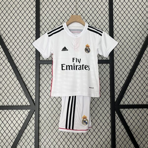 Real Madrid 14-15 Kids Retro Home Kit Cheap Jersey