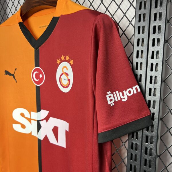 24-25 Galatasaray Home Kit Football Uniforms Sport