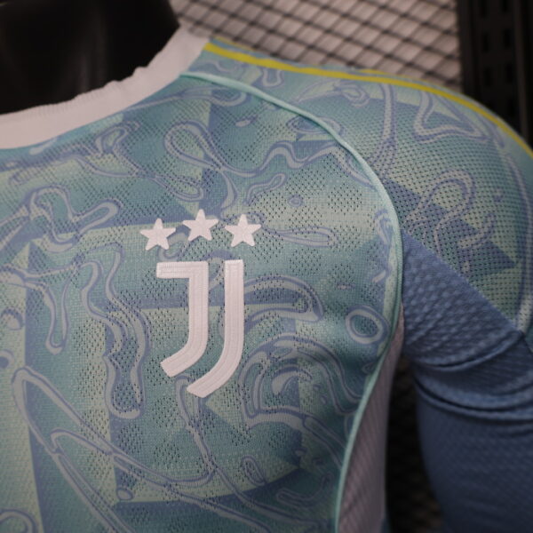 Juventus Away Jersey Football Shirt Long Sleeve Player Version 25-26