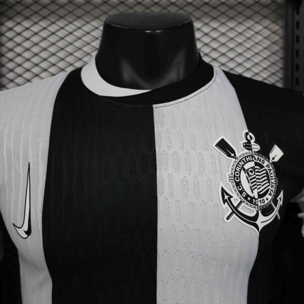 Corinthians Third Away Shirt Football Jersey Player Version 24-25
