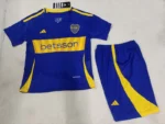 24-25 Boca Juniors Home Kids Kit Jerseys+Shorts