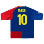 08-09 Barcelona Messi #10 UCL Final Retro Long Sleeve Home