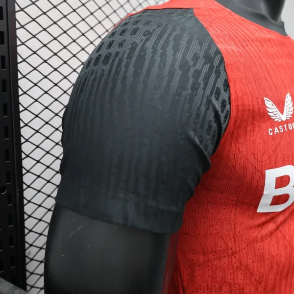 24-25 Bayer 04 Leverkusen Home Soccer Jersey Player Version