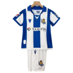 Real Sociedad Home Kids Kit Jersey+Shorts 2024-25