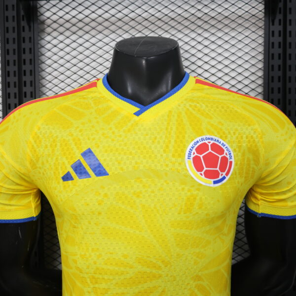 Colombian home football jersey 2025-26 player edition