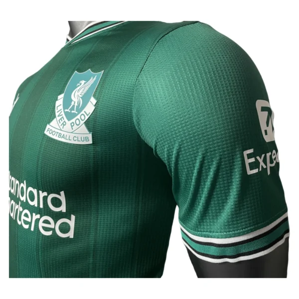 2025-26 Liverpool Green Player Edition Football Jersey
