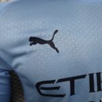 Manchester City Soccer Shirt Home Shirt player version Long Sleeve 2025-26