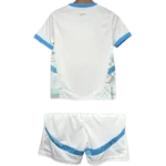 24-25 Marseilles Home Soccer Kids Kit Jersey+Shorts
