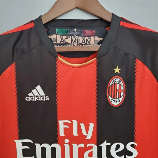 AC Milan Retro Jersey Home 2010/11