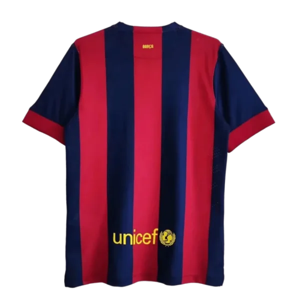 14-15 Barcelona Messi #10 Neymar Jr #11 Retro Jersey Home