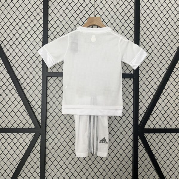 Real Madrid 15-16 Home Retro Kids Kits Children Sets Football Jersey