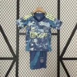 24-25 Ajax Away Kids Kit Jersey+Shorts