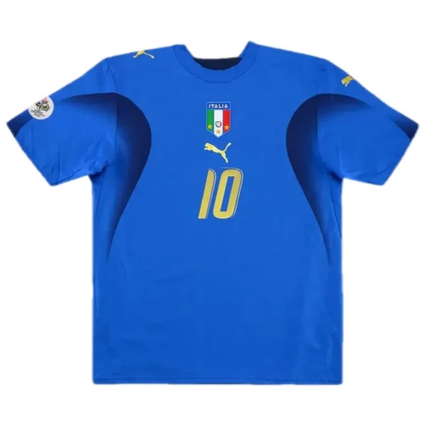 Italy Retro Jersey Home World Cup 2006