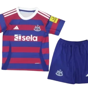 Kids Newcastle United Away Jersey Kits 2024/25