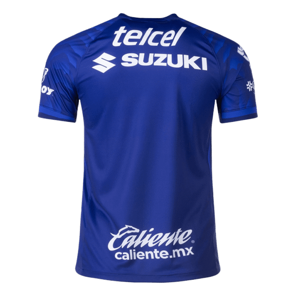 Pumas UNAM Away Soccer Blue Jersey 2025-26 Fan version