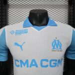 Marseilles Home Soccer Jersey Player Version 25-26