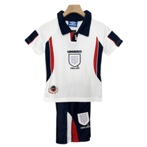 Kids England World cup Home Retro Kits 1998