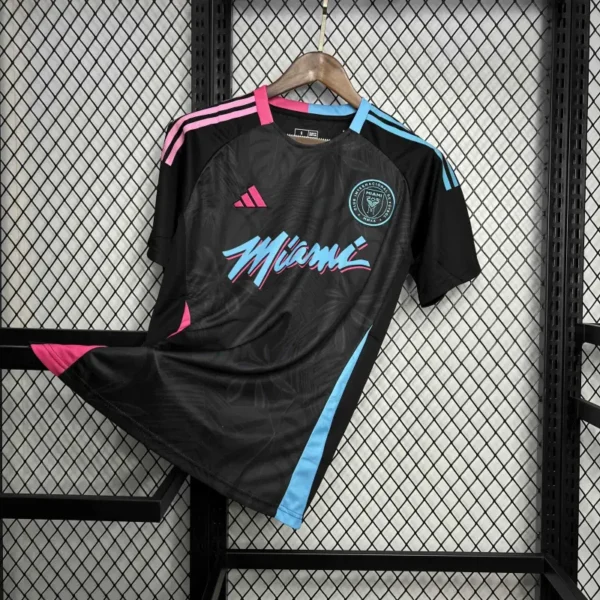 24-25 Inter Miami Special Edition Black Kit Soccer Uniform Jersey