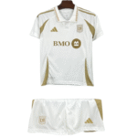 Los Angeles FC Away Kids Football Jersey Kit 2025-26 Fan Edition