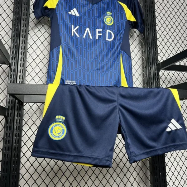 2024-25 Kids Al Nassr Away Kit Jersey+Shorts