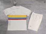 Colombia 24-25 Nation 100th Anniversary Special Edition Kids Kits White Jersey
