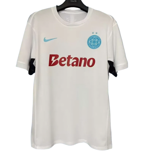 25-26 FCSB 3rd away white football jersey - fan version