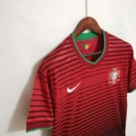2014 Portugal Retro Jersey Home World Cup