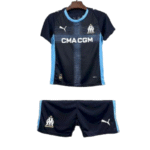 25-26 Marseille Away Kids Football jersey kit 2025-26 Fan version
