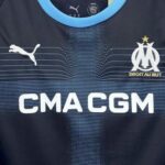 25-26 Marseille Away Kids Football jersey kit 2025-26 Fan version