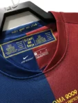 08-09 Barcelona Messi #10 UCL Final Retro Long Sleeve Home