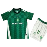24-25 Werder Bremen Home Kids Kit Soccer Jerseys
