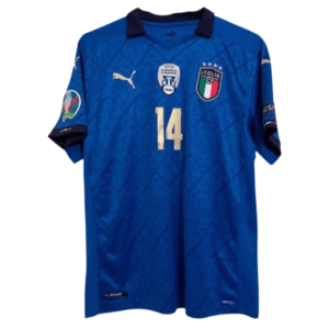 2020-21 Italian national team home jersey retro version European Cup