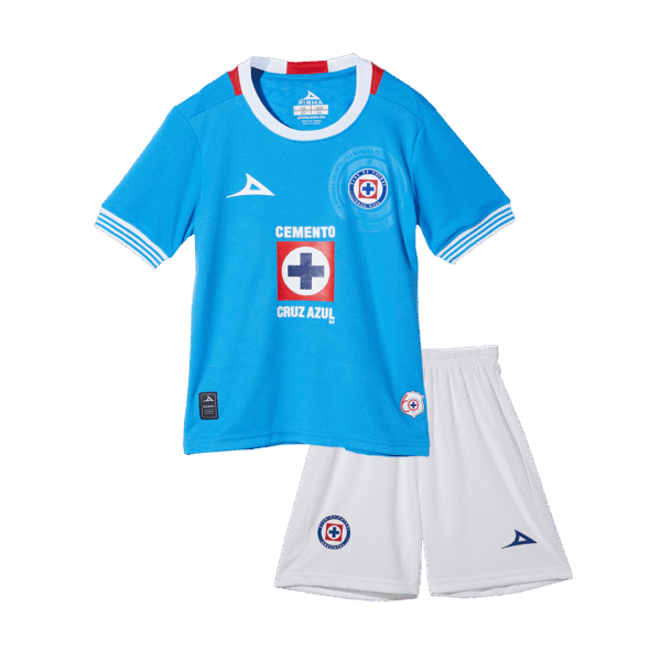Kids Cruz Azul Home Soccer Kits 2024-25