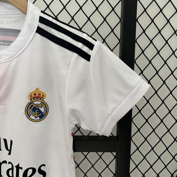 Real Madrid 14-15 Kids Retro Home Kit Cheap Jersey