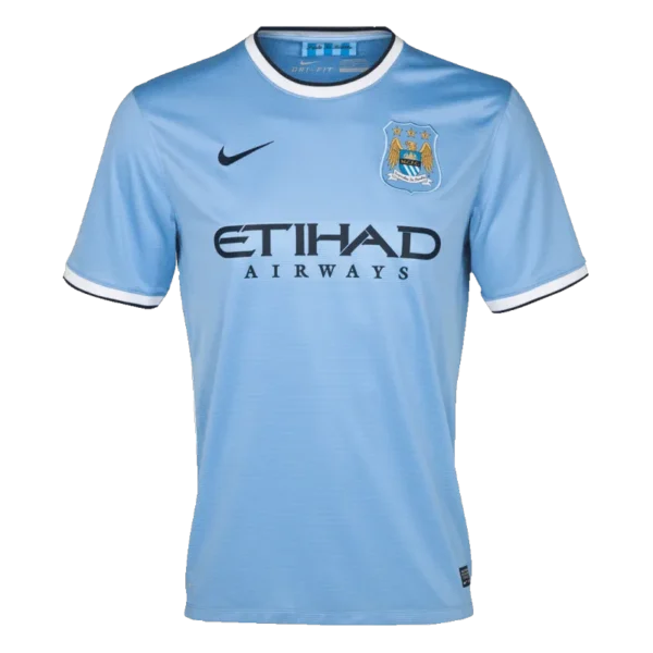 2013/14Manchester City Retro Home Jersey
