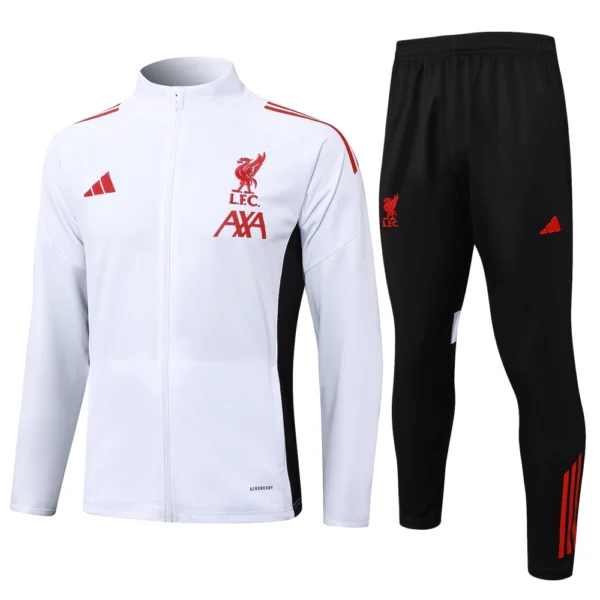 Liverpool Training Kit (jacket+Pants)White 2025-26