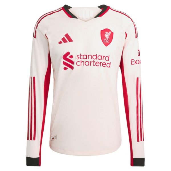 Liverpool away Long Sleeve football jersey 25-26 player version