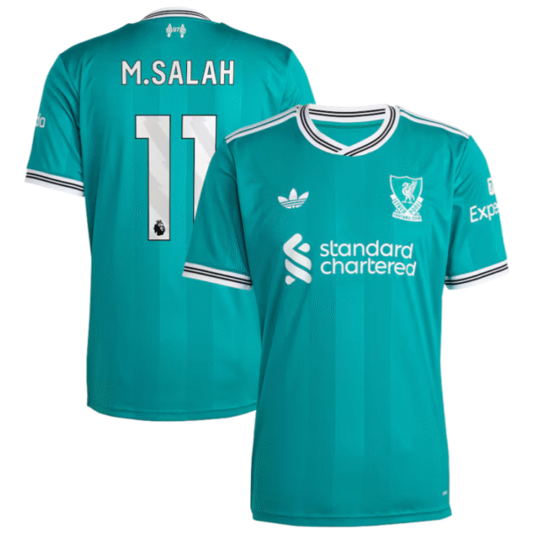 Liverpool Third away green football jersey 2025-26 Fan version