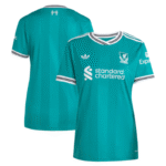 Liverpool Third away green football jersey Fan version 2025-26 Women