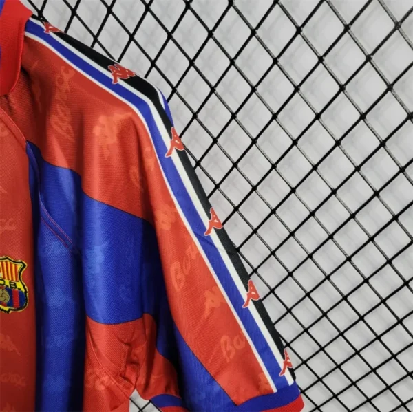 96-97 Barcelona Retro Home Soccer Shirt